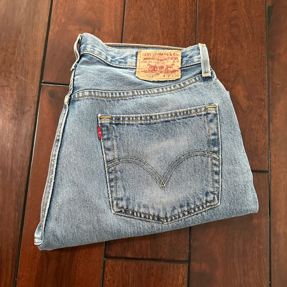 Levi’s 501 button fly jeans size 34/30